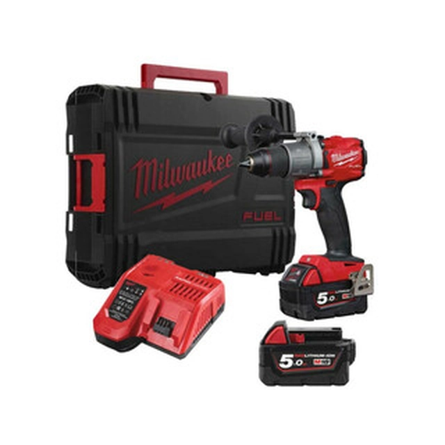 -95000 CUPÓN HUF - Milwaukee M18 FPD2-502X Taladro de impacto inalámbrico y destornillador