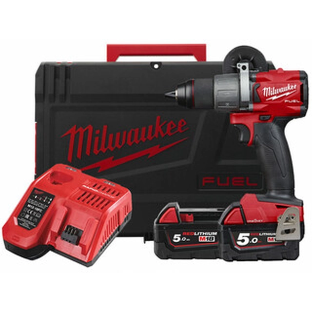 -95000 HUF COUPON - Milwaukee M18ONEDD2-502X cordless drill driver with chuck