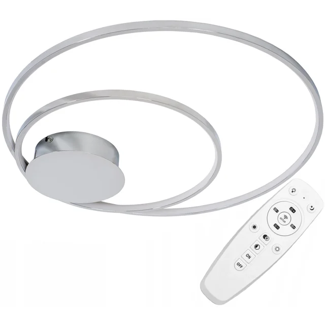 CEILING LAMP WITH REMOTE LED PLAIN APP804-CP