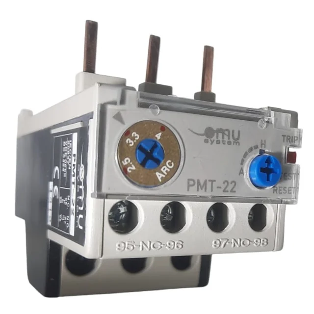 6-9A thermal relay for disconnecting alternating current consumers in case of current overload