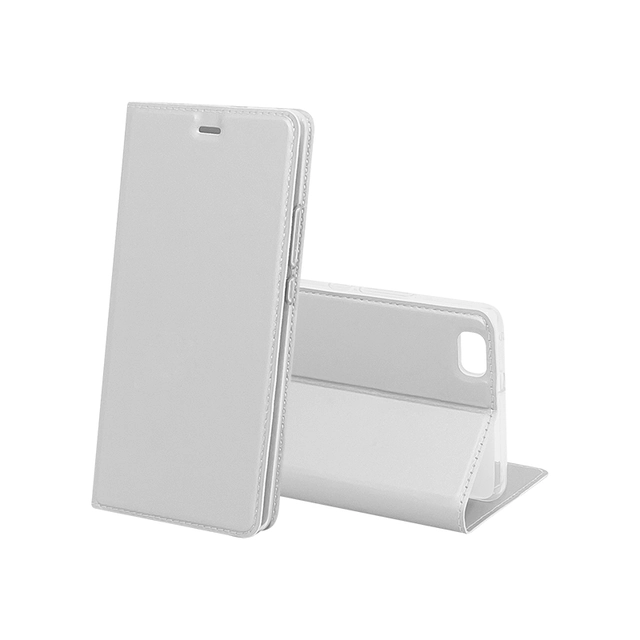 Huawei P8 Lite case silver "L"