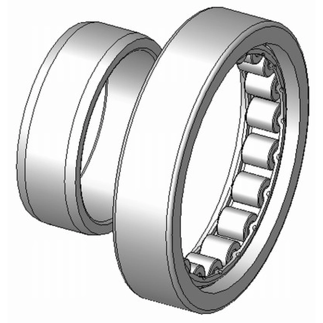 NU 321 M C3 * KBS cylindrical roller bearing
