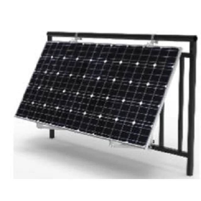 Balcony structure with double adjustment for mounting solar panels 20°-50° (TYP1)