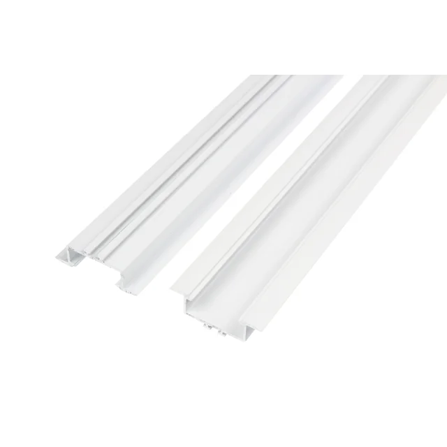 T-LED LED profile V7W built-in white Variant selection: Profile without cover 1m