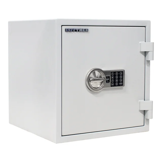 Seif certificat antiefractie antifoc FireSafe40 electronic 460x440x450mm EN14450/S2 30P gri deschis