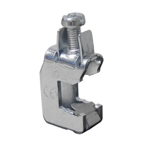 Conductor connector clamp 120-185mm2 to the copper bar with the thickness of 10mm 448A