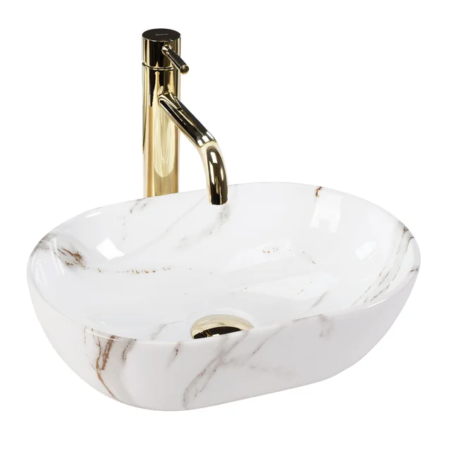 Rea AMELIA MINI AIAX SHINY countertop washbasin