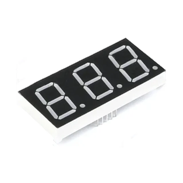 0.56'' inch 3x LED-display 7 segment 2VDC Gemeenschappelijke anode +