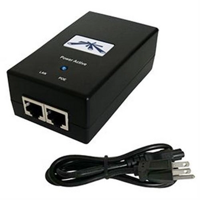 Инжектор poe 24. POE-инжектор Ubiquiti POE-24-24w-g. Ubiquiti POE-24-24w-g Gigabit POE Adapter 24v 1a блок питания. Блок питания UNIFI POE-50-60w. Активный инжектор POE.