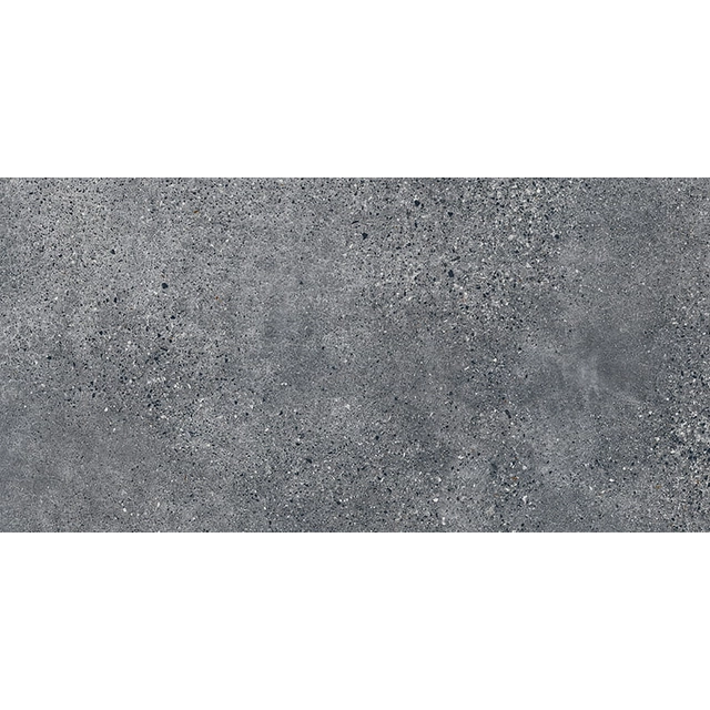 TERRAZZO graphite matt stoneware Tubądzin Zień 119,8x59,8x0,8 cm gat.1