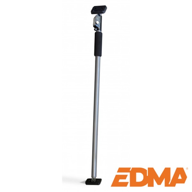 066355 EDMA Telescopic support for plasterboards,75-125cm