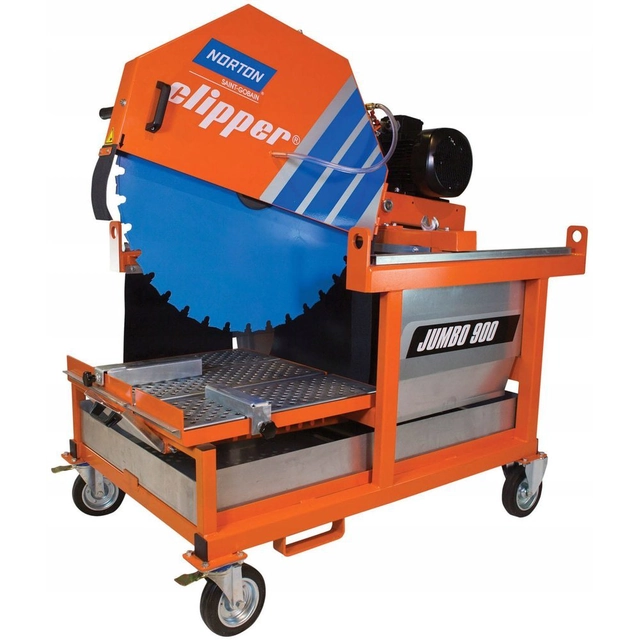 NORTON CLIPPER JUMBO CM 1000 SAW SAW CUTTER MASONRY TABLE TABLE FOR STONE BLOCKS BUILDING Ø 1000mm - OFFICIAL DISTRIBUTOR - AUTHORIZED DEALER NORTON CLIPPER