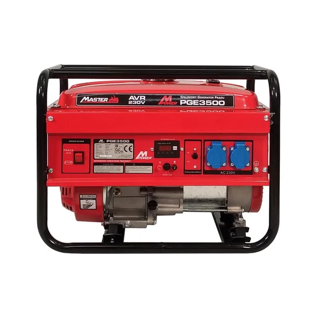 MASTERCUT PGE3500 GENERATOR POWER GENERATOR 2,8KW 230V 7,0KM