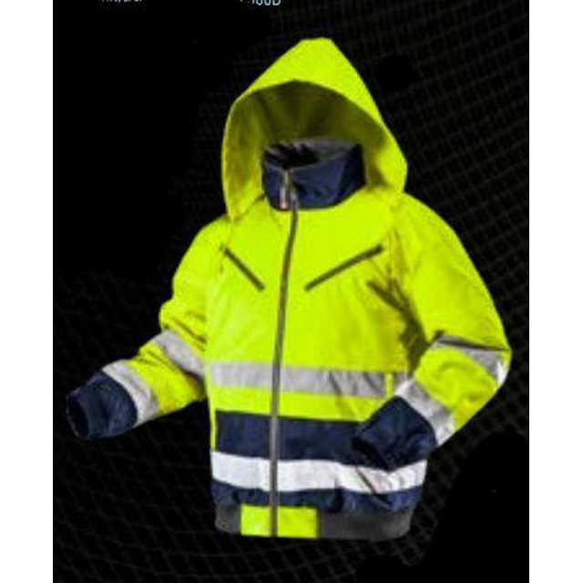Neo Yellow warm warning work jacket, size XXXL (81-710-XXXL)