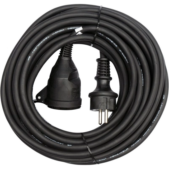 Electric extension cord with rubber insulation 16A - 20 m