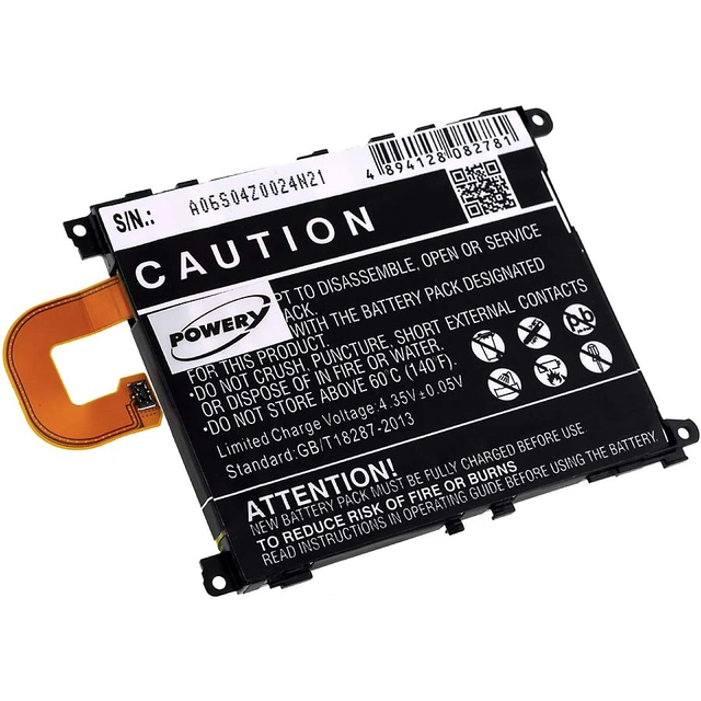 Replacement battery for Sony Ericsson SO-01F