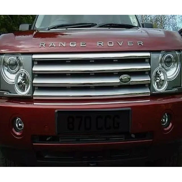 2003-2013 RANGE ROVER - Chrome strips, chrome grill