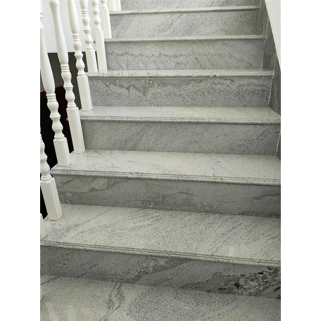 Hard MATTE stair tiles 120x30 GRAY oval