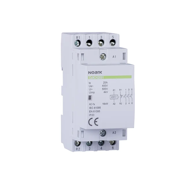 NOARK Installation relays Ex9CH25 40 230V 50/60Hz 102412