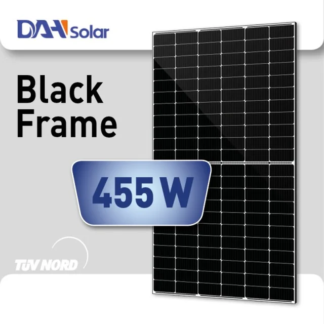 DAH 455W DAHDHM72L9BW BLACK FRAME