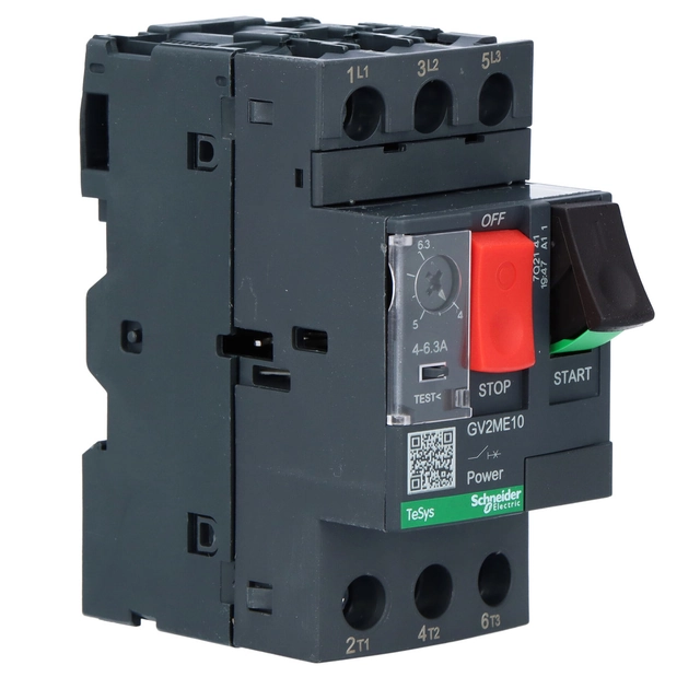 Magnetic-thermal motor circuit breaker 4,0-6,3A