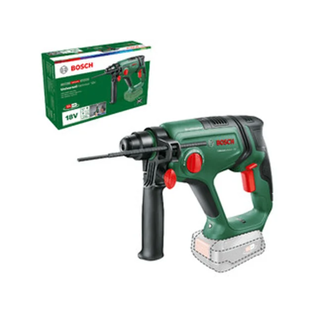 Bosch UniversalHammer 18V cordless drill-chisel hammer 18 V | 2 J | In concrete 16 mm | 2 kg | Carbon brush | Without battery and charger | In a cardboard box