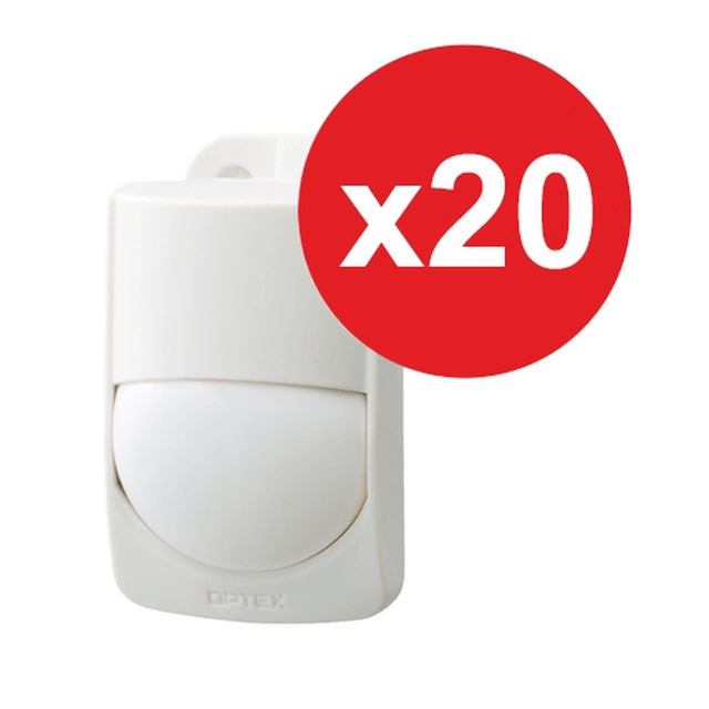 PACKAGE 20 pcs. - RXC-ST PIR motion detector RXC-ST-20