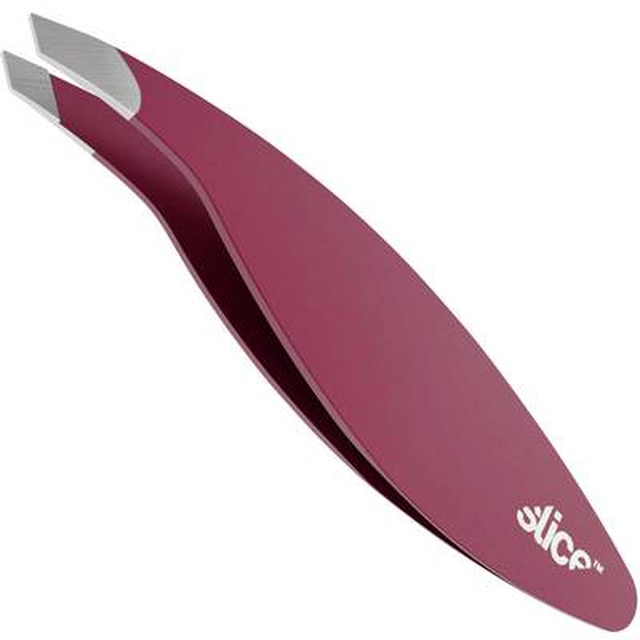 Slice Stainless steel tweezers Design inclined tip Length 8.5 cm 10450