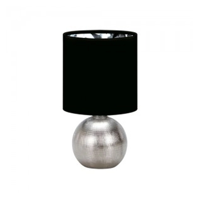 Table lamp PERLO E14 SILVER/BLACK IDEUS 2906