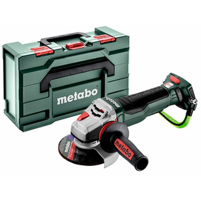 Metabo WPBA 18 LTX BL 15-180 Q DS cordless angle grinder 18 V | 180 mm | 7500 RPM | Carbon Brushless | Without battery and charger | in metaBOX