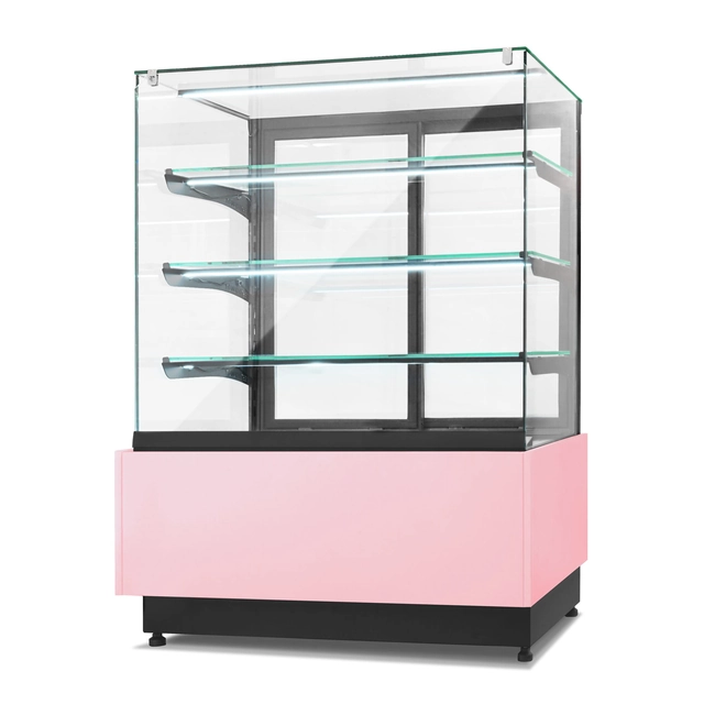 Confectionery display case neutral Dolce Visione Neutro Premium 1300 | 1300x690x1300 mm