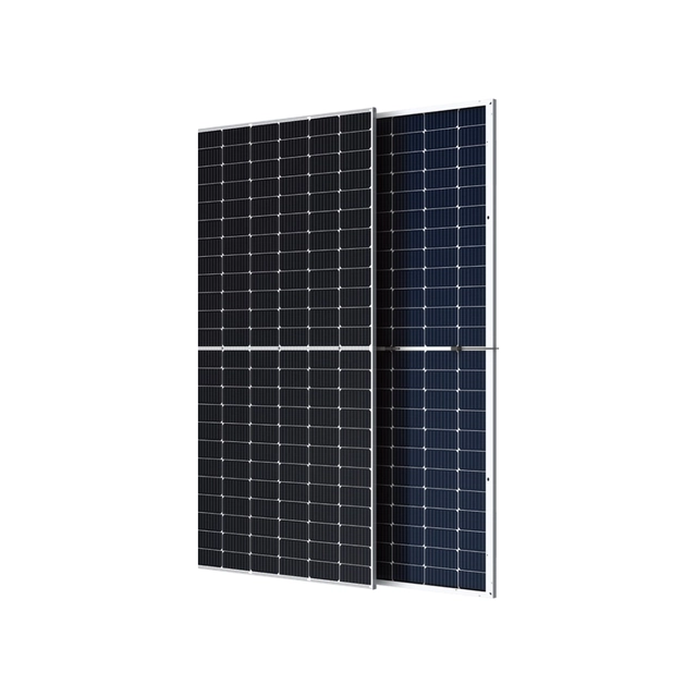 580W Bifacial single glass N-Type Topcon