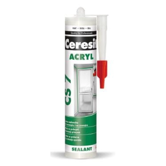 Ceresit CS-7, White Acrylic Sealant