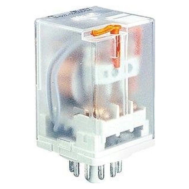 Industrial Relay R15-2013-23-1220-WT contacts 3P, load max 10A/230VAC, coil 220VDC, WT