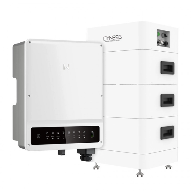 1 x GoodWe GW-10K-ET más +1 x Dyness BDU +3 x Dyness HV9637, 288 EN,10.65 kWh