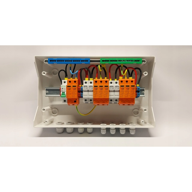 1000V AC / DC switchgear. 2 strings 1-phase chokes