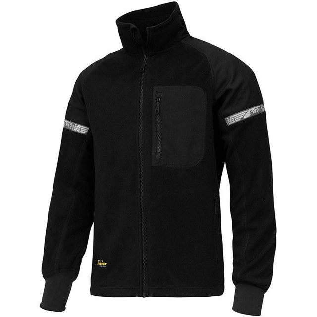 8005 AllroundWork, windproof fleece jacket (color: black) Snickers Workwear