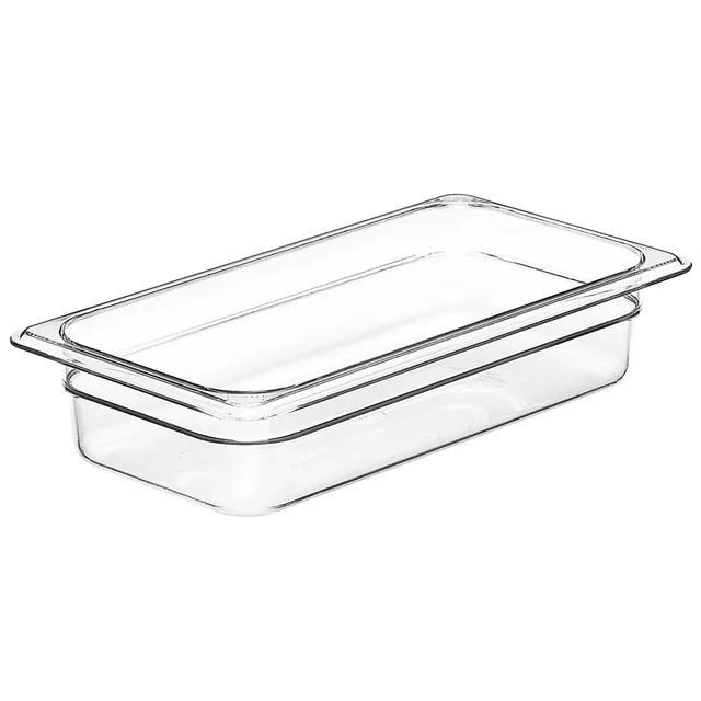 1/1-065 transparent polycarbonate container