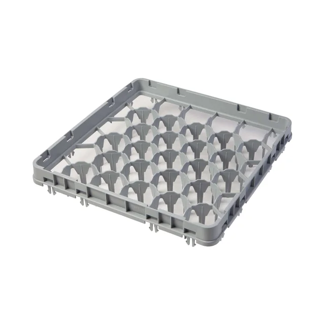 1/1 Full Drop 500x500 mm gray basket extension, model E1, 30 compartments, Cambro