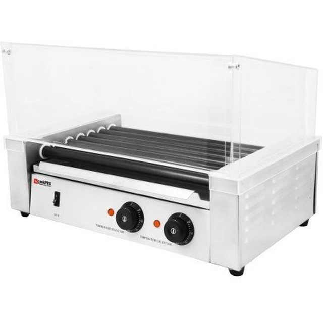 11 Încălzitor cu role de teflon pentru cârnați HOT DOG cu sticlă COOKPRO 500010031-0 COOKPRO 500010031-0 500010031-0