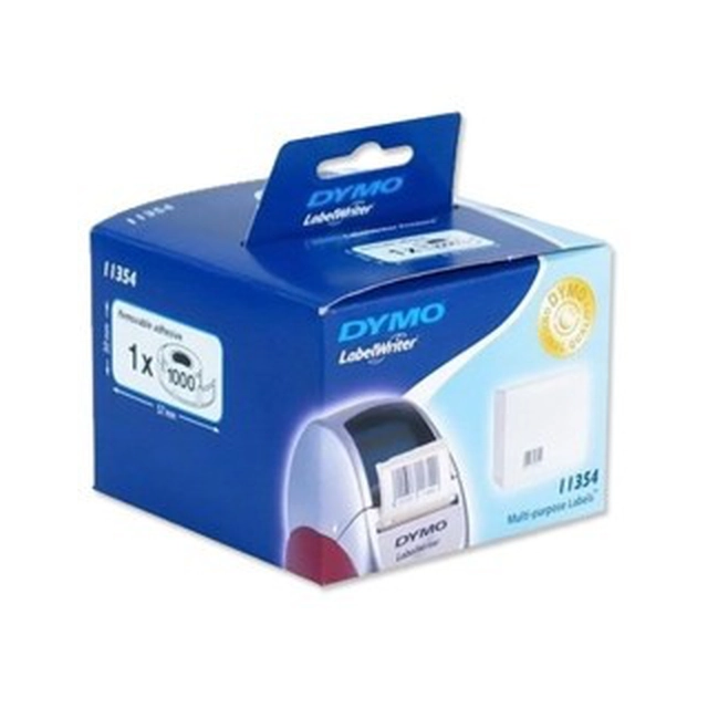 11354 DYMO multifunctional paper labels 57x32mm, white (pack of 1000 labels)