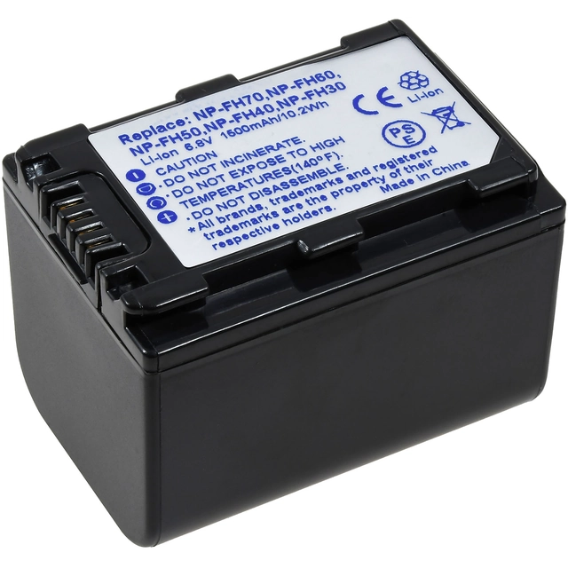 Compatible battery Sony DCR-SR65 1500mAh