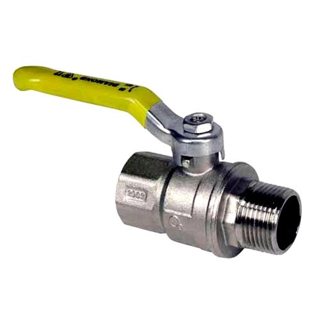 1/2 'WZ gas ball valve with a handle
