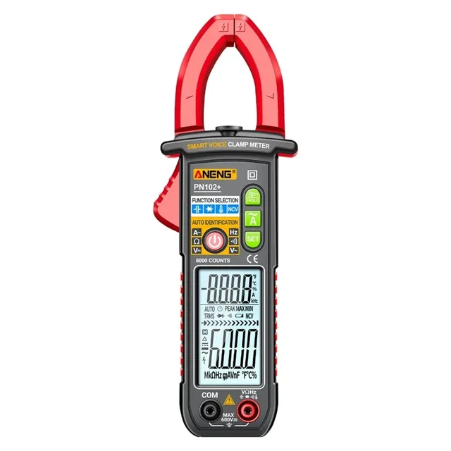 Clamp meter, Smart voice, digital PN102+, ANENG