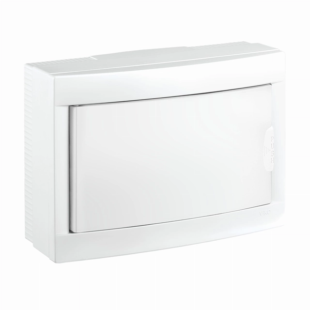 12místná nástěnná rozvodná deska (1x12) IP40 bílé dveře Viko Panasonic