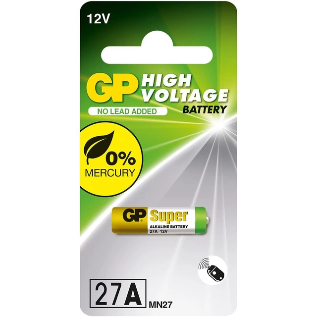 12V Alkaline 27A battery