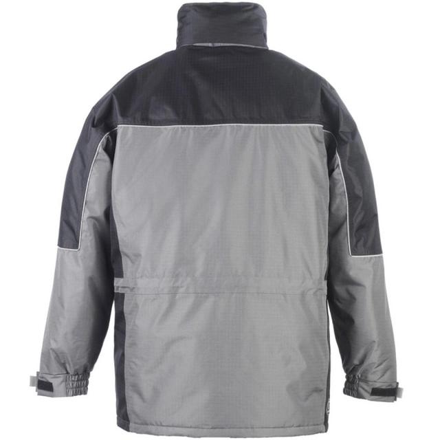 Ripstop jacket (gray / black, M)