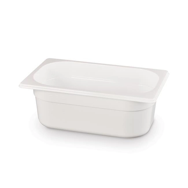 1/4 GN container - made of white polycarbonate HENDI 862674 862674