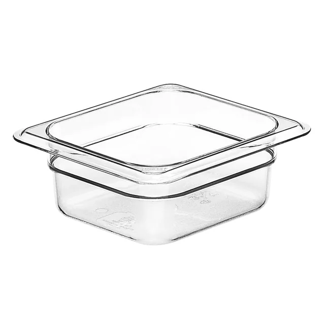 1/6-065 transparent polycarbonate container