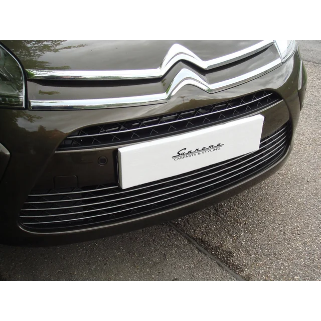 Citroen C4 Picasso - CHROME strips, imitation grill